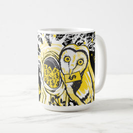 Tasse – Urban Tree Owl & Wealth Surreal Pop-Art 