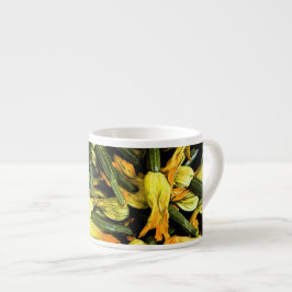 Tasse Venedigs zu Hause - Zucchini-Blumen