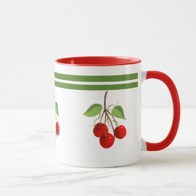 Tasse Vintag Cherries (Rechts)