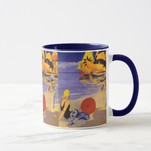 Tasse Vintage Italien Am Ozean