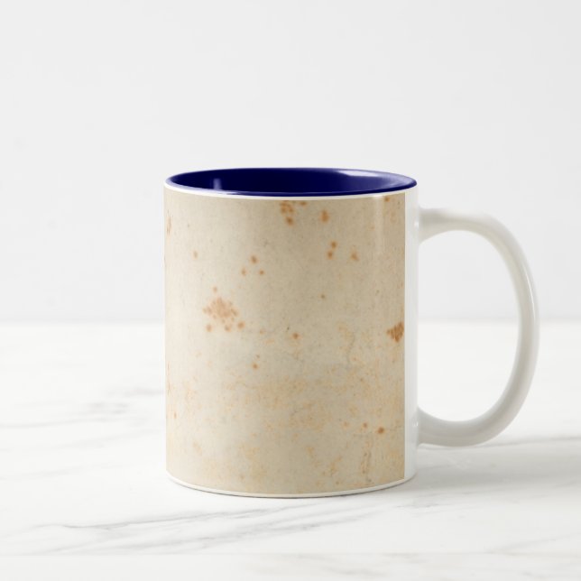 Tasse Vintager Papiere (Rechts)