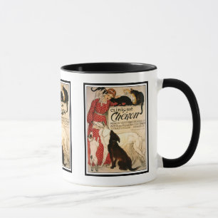 Tasse: Vintages Steinlen "Klinik Cheron " Tasse
