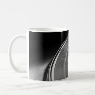 Tasse: Vinyl-Schallplatte und Plattenspieler Kaffeetasse