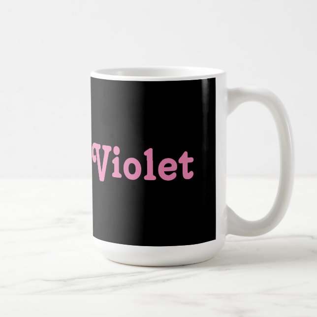 Tasse Violet (Rechts)