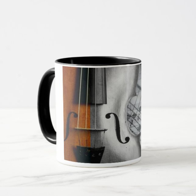 Tasse Violine (Vorderseite Links)