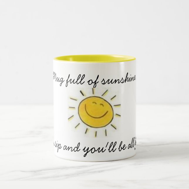 Tasse voll Sonnenschein (Mittel)