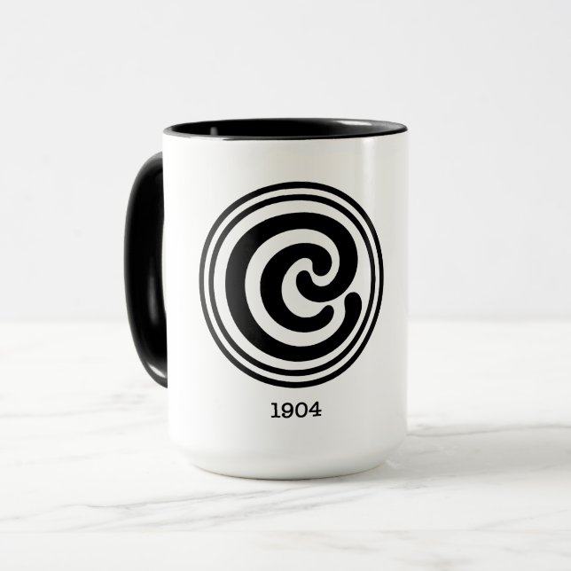 Tasse von 1904 (Vorderseite Links)