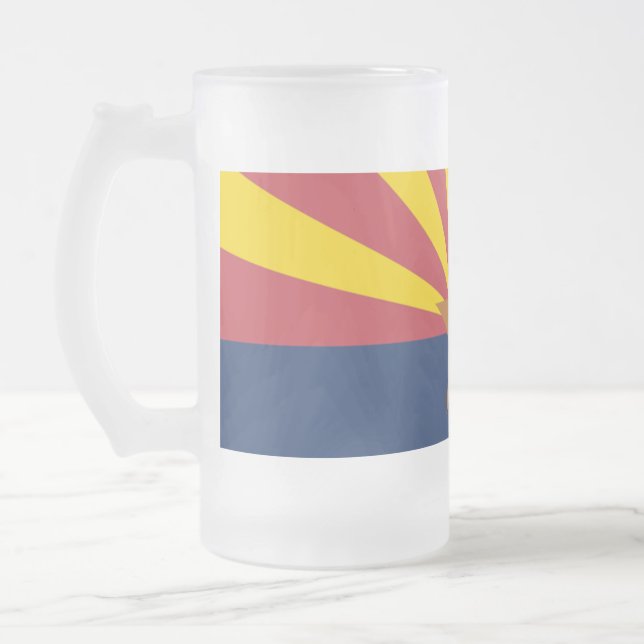 Tasse von Arizona-Glasglas (Links)