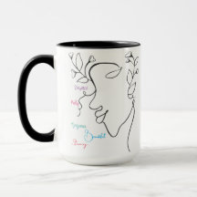 Tasse von Blume