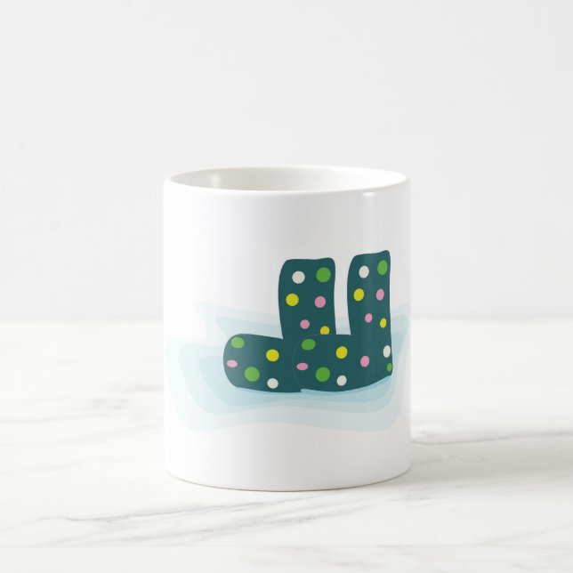 Tasse von Cartoon-Stiefeln (Mittel)