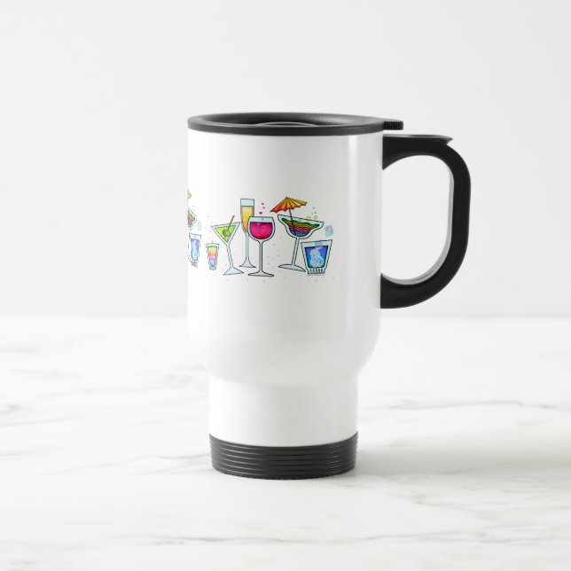 TASSE VON COCKTAIL-GLASSEN - CUP - STEIN - GLAS (Rechts)
