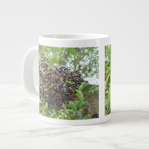 Tasse von Elderberries