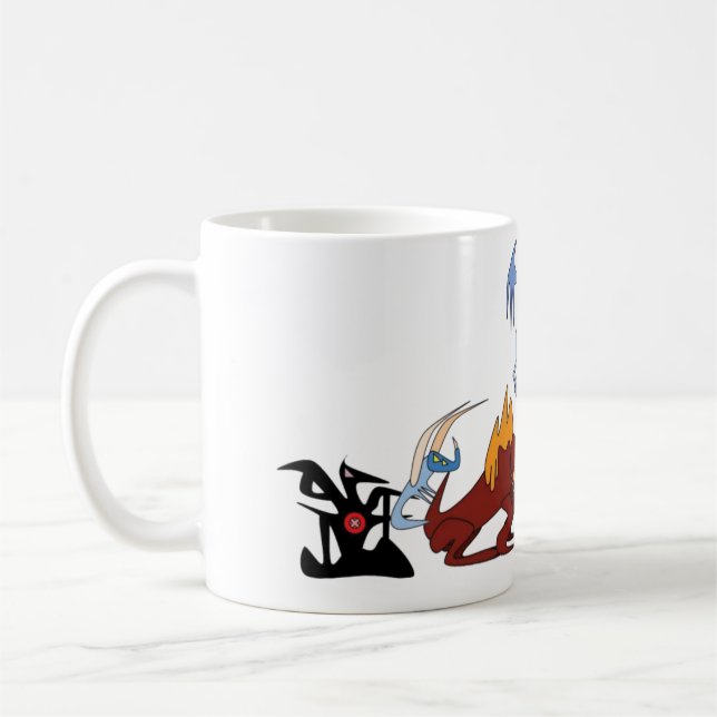 Tasse von Elementardrachen (Links)