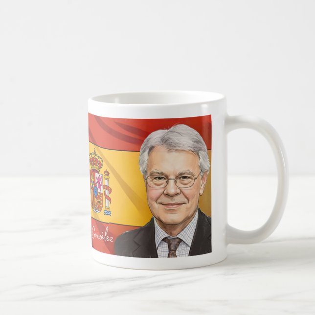 Tasse von Felipe González (Rechts)