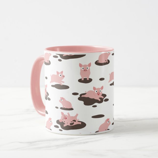 Tasse von Ferkeln (Vorderseite Links)