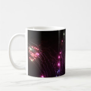 Tasse von Feuerwerkskörpern