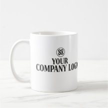 Tasse von Firmenlogo
