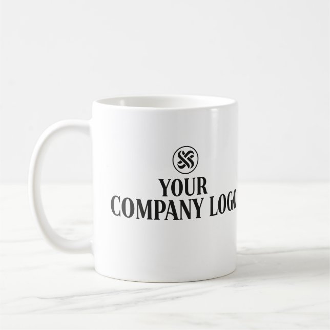 Tasse von Firmenlogo (Links)
