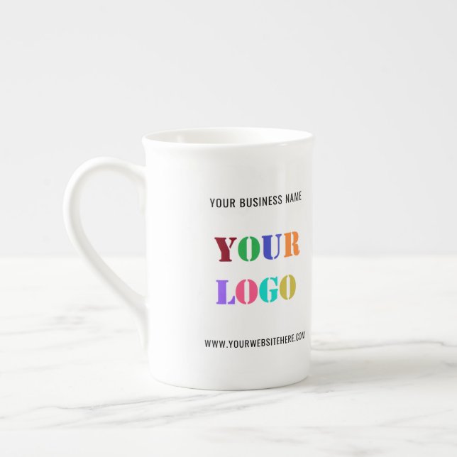Tasse von Firmenlogo (Links)