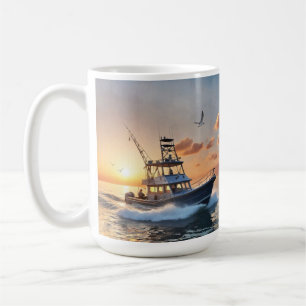 Tasse von Fischereifahrzeugen