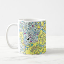 Tasse von Flugdiagrammen