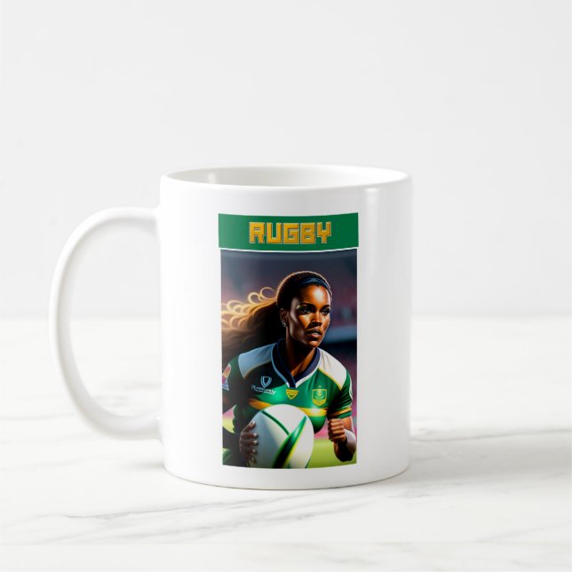 Tasse von Frauen Rugby (Links)