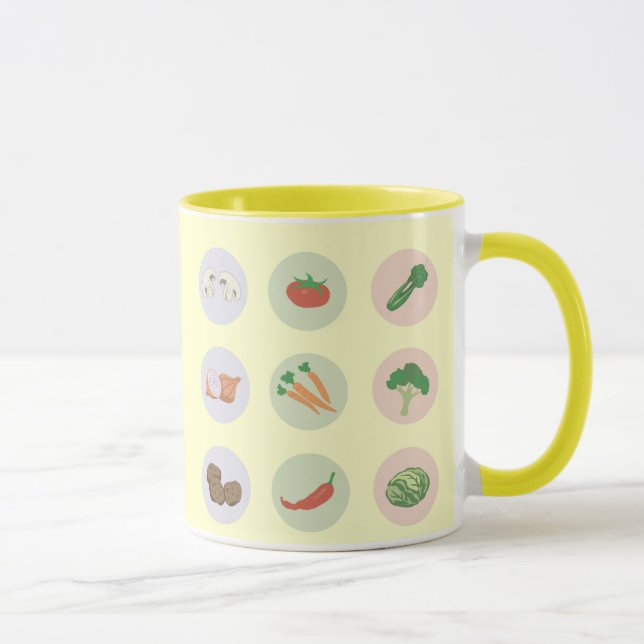Tasse von Gemüse (Rechts)