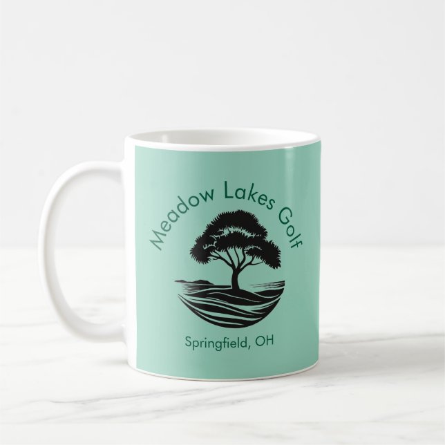 Tasse von Golf Club-Logos (Links)
