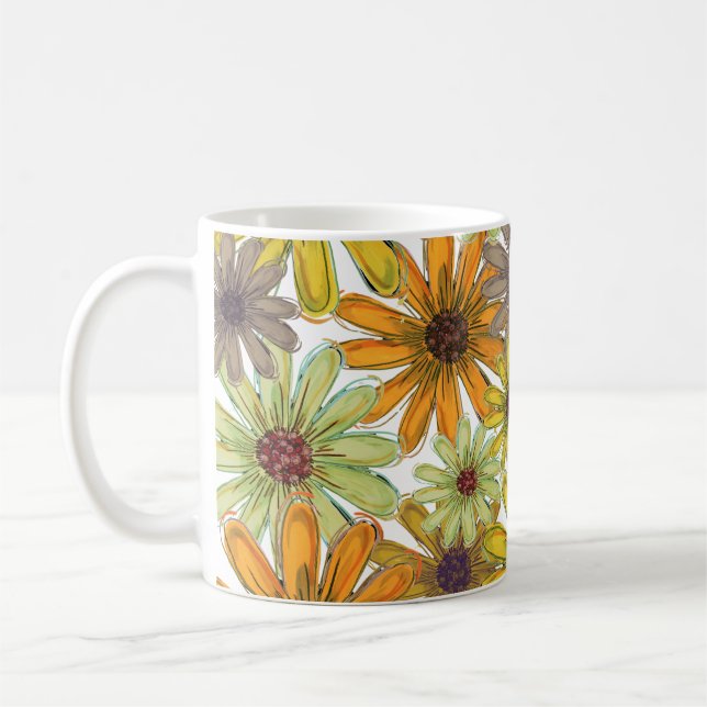Tasse von Herbst-Bouquet (Links)