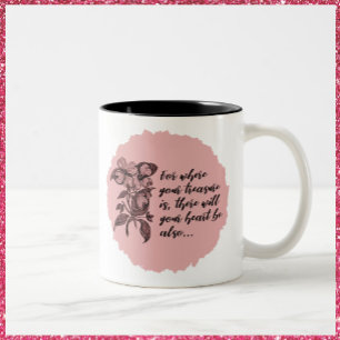 Tasse von Herz und Schatz
