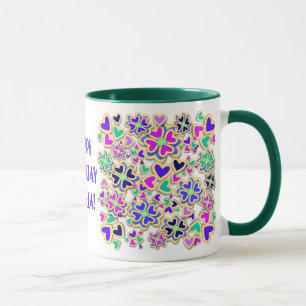TASSE VON HERZEN UND BLUME