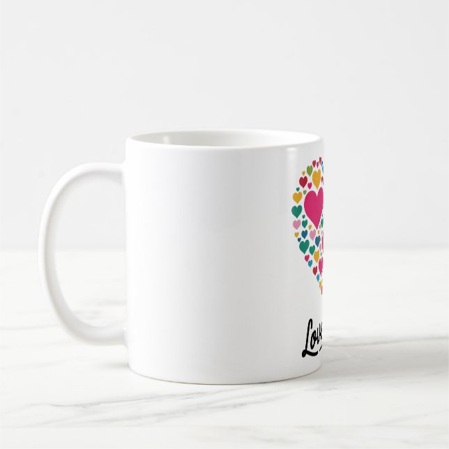 Tasse von Herzmomenten (Links)
