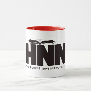 TASSE von HNN Weiß, Schwarz und Rot