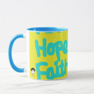 Tasse von Hoffnung und Glauben