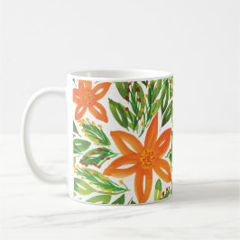 Tasse von Holiday & Handgemalten Blume