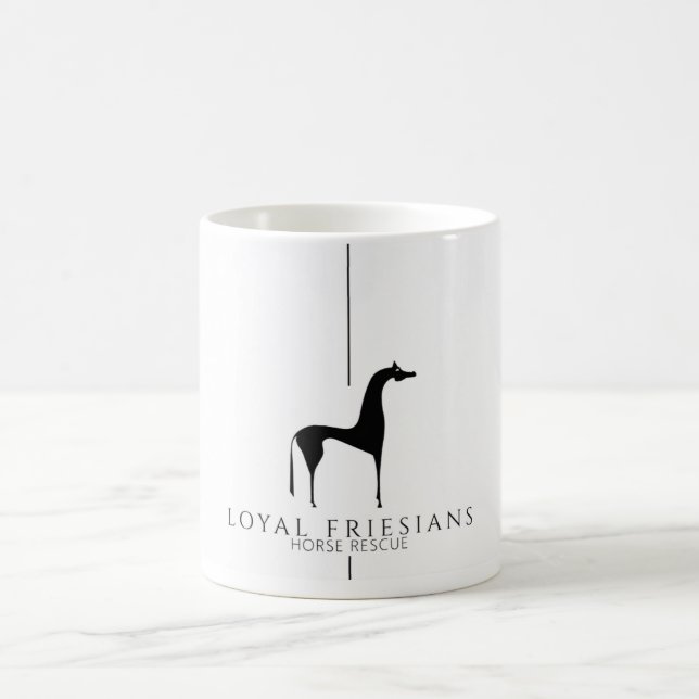 TASSE VON HORSE KAFFE  (Mittel)