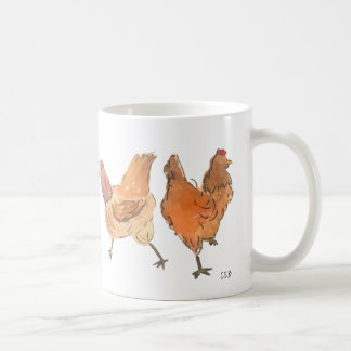Tasse von Hühnern