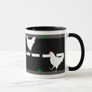Tasse von Hühnern
