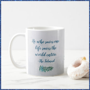 Tasse von inspirierenden Talmud-Zitaten