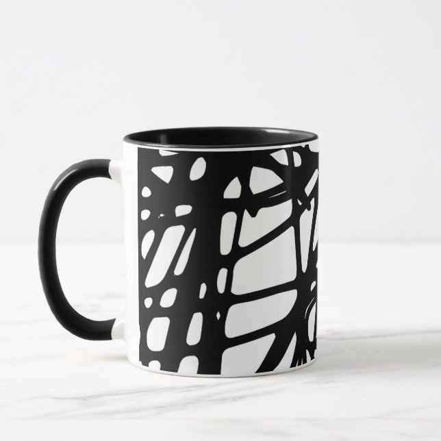 Tasse von Interwoven Lines (Links)