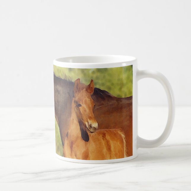 Tasse von Kastanienfohlen (Rechts)