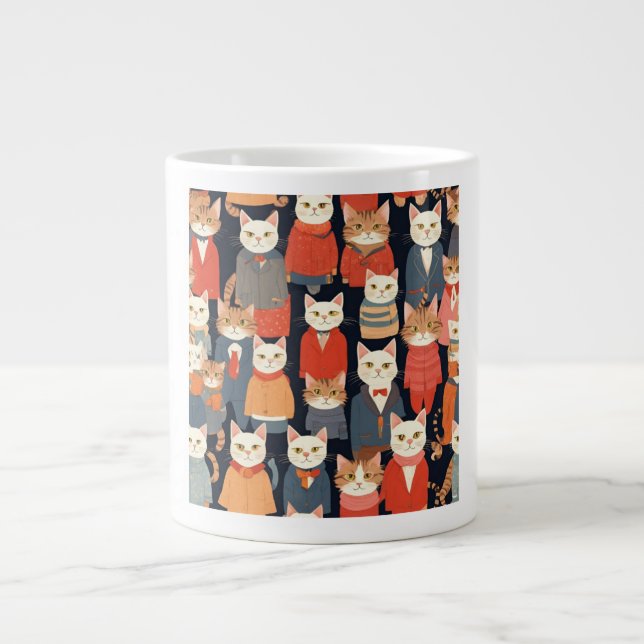Tasse von Katzen (Vorderseite)