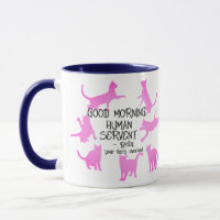 Tasse von Katzen-Fotokollagen, Personalisierte Tie
