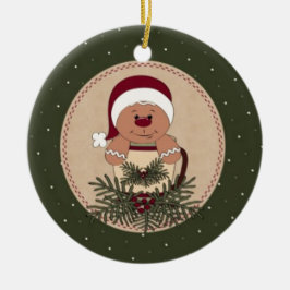 Tasse von Lebkuchen Keramikornament