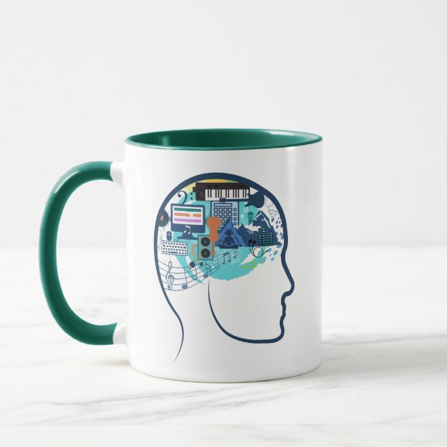 Tasse von Musikproduzenten (Links)