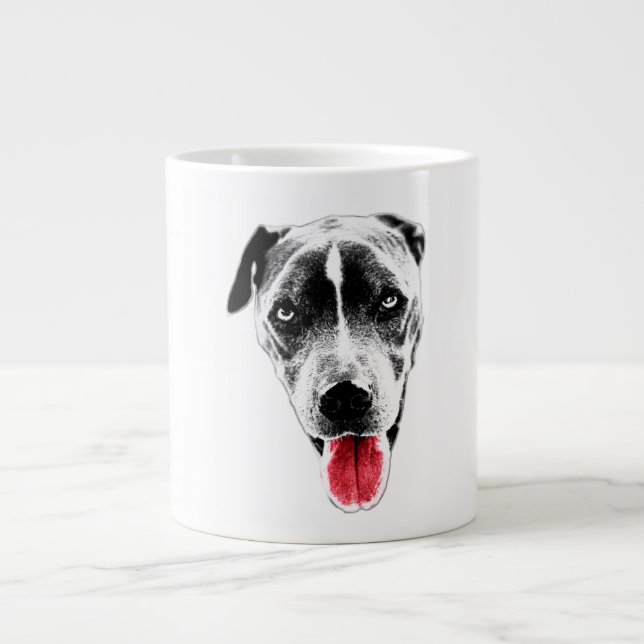 Tasse von Pit Mix Red Tongue Coffee (Vorderseite)