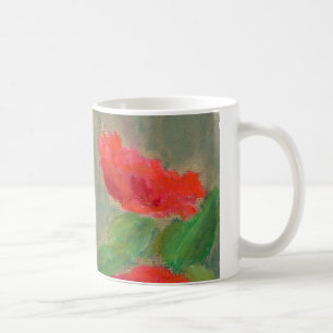 Tasse von rote Rosen