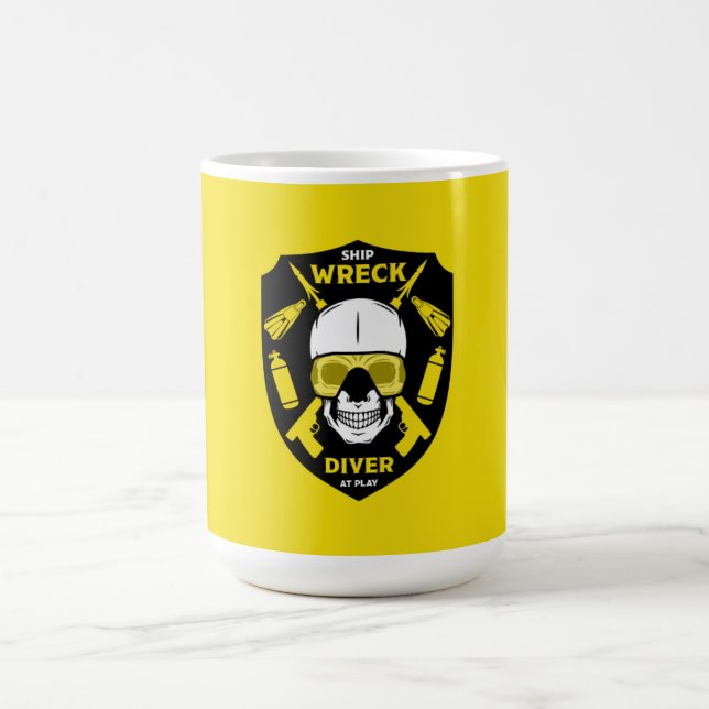 Tasse von Schiffswracktauchern (Zentrum)