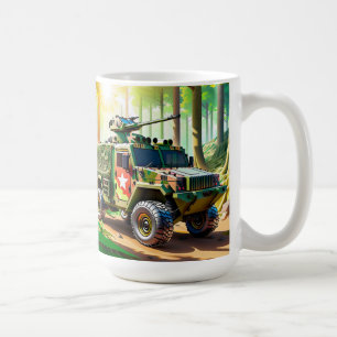 Tasse von Schlachtläufen