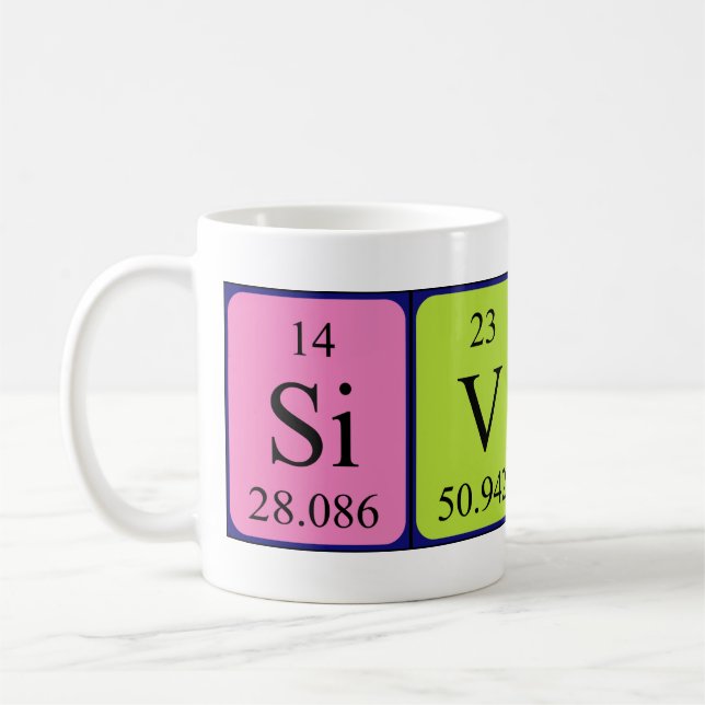 Tasse von Sivered Periodennamen (Links)